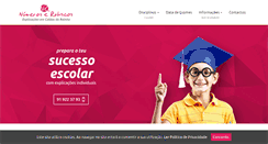 Desktop Screenshot of explicacoescaldasdarainha.com